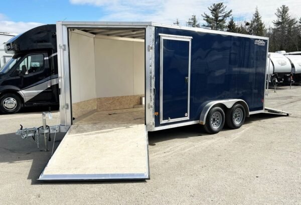 2023 High Country 7.5×14 Aluminum 2/3-Place Drive In/Out w/Tapered Ramp Doors - Image 2