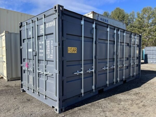 20' Storage Container One Trip Open Side Standard Height