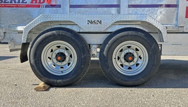 2024 N&N Trailers 7×14 14K Galvanized Hydraulic Dump w/Ramps, 2-Way Spreader Gate, Tarp Kit - Image 28